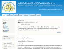 Tablet Screenshot of anrl.org